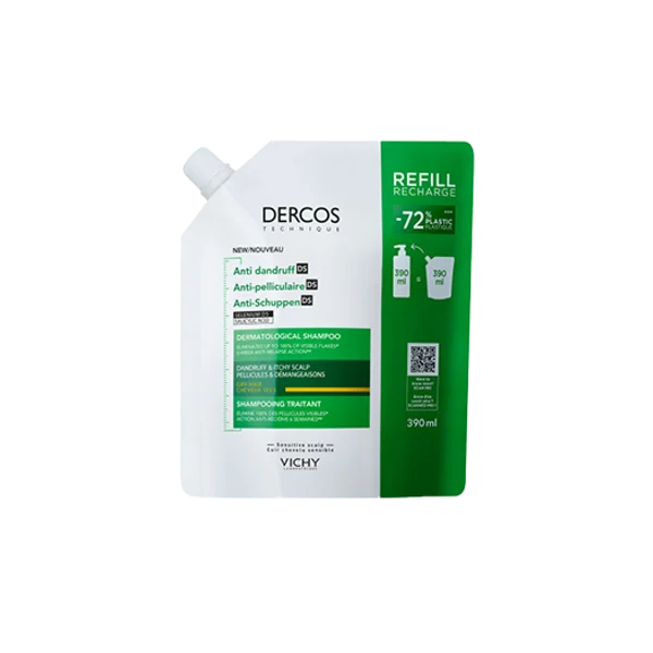 Vichy Dercos Anti-roos DS Shampoo voor droog haar