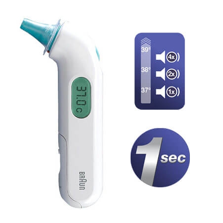 Braun ThermoScan 3 – IRT3030 - oorthermometer