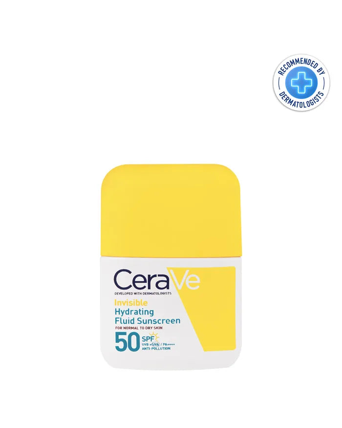 CeraVe Onzichtbare Hydraterende Fluïde Zonbescherming SPF50+