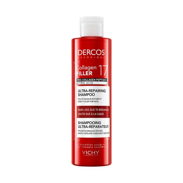 Vichy Dercos Collagen 17 Filler ultra-herstellende shampoo