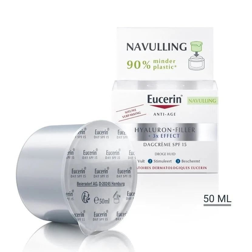 Eucerin Hyaluron-Filler + 3x Effect Dagcrème SPF 15 voor de droge huid